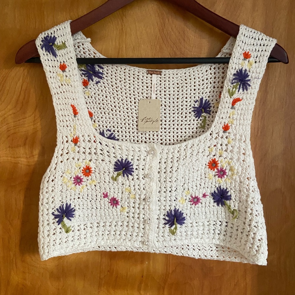 Free People Wildflowers Tank NWT